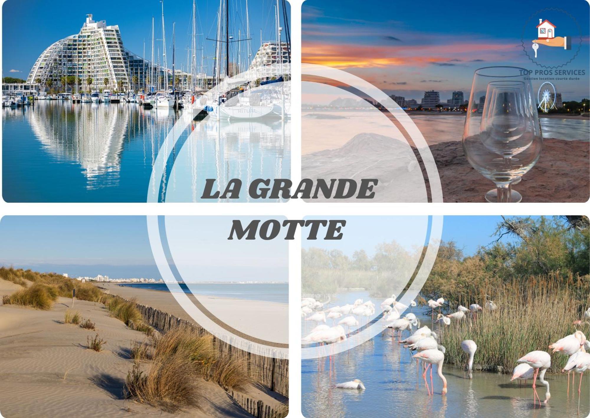 Le Calderini Appart - Face Plage Wifi Et Park Gratuit Calme - Resid Le Surcouf -Top Pros Servicesconciergerie La Grande Motte Εξωτερικό φωτογραφία